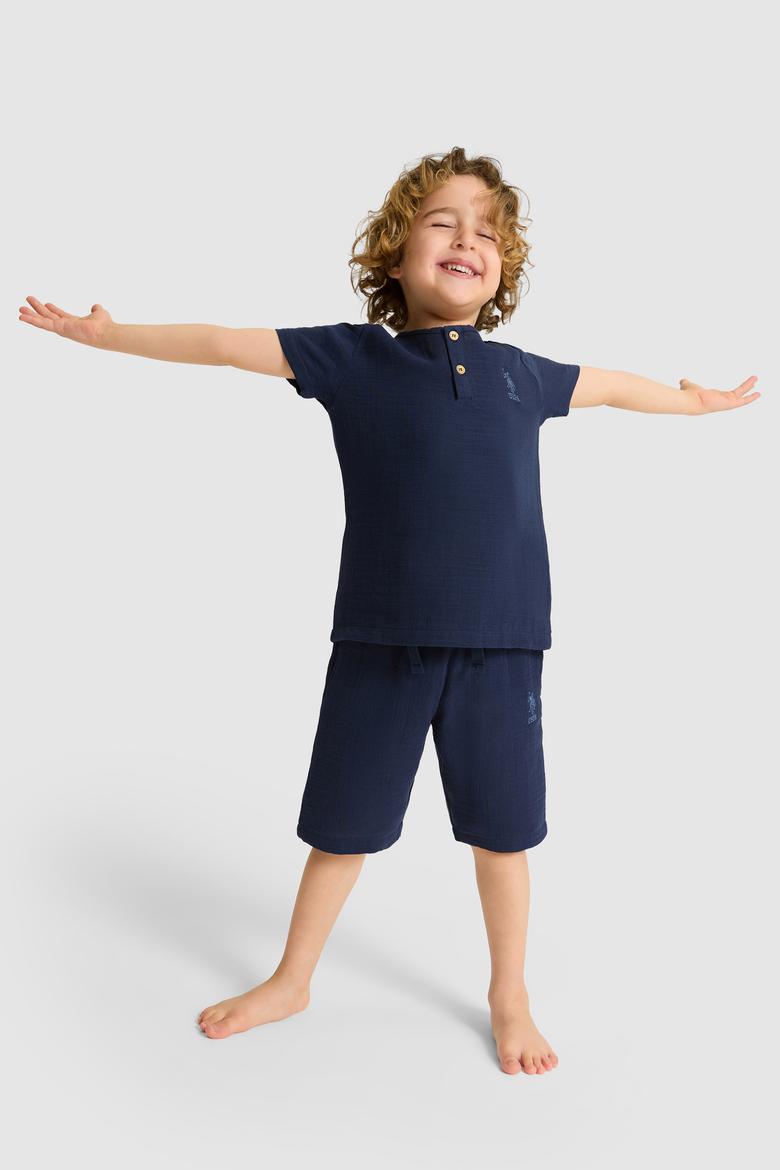 Erkek Çocuk Lacivert Pijama Takımı - 50327343014