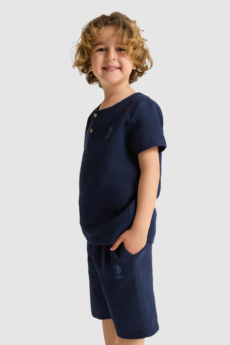 Erkek Çocuk Lacivert Pijama Takımı - 50327343014