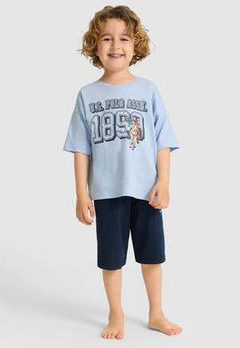 Erkek Çocuk Mavi Pijama Takımı - 50327363008