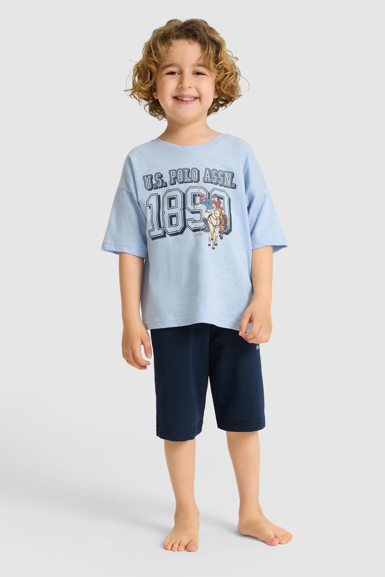 Erkek Çocuk Mavi Pijama Takımı - 50327363008
