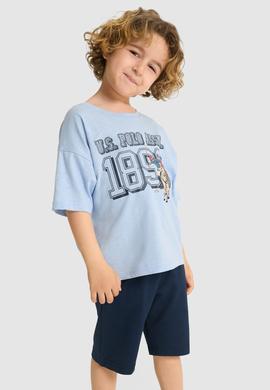 Erkek Çocuk Mavi Pijama Takımı - 50327363008