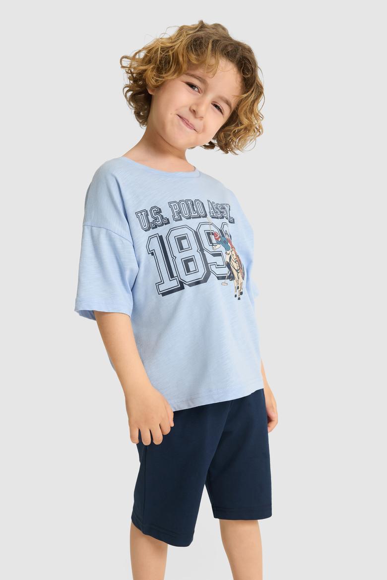 Erkek Çocuk Mavi Pijama Takımı - 50327363008