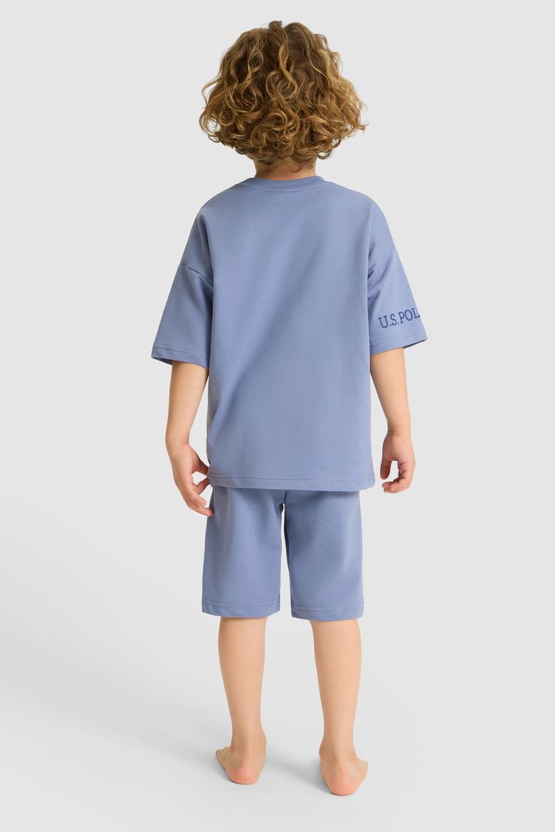 Erkek Çocuk İndigo Pijama Takımı - 50327090001