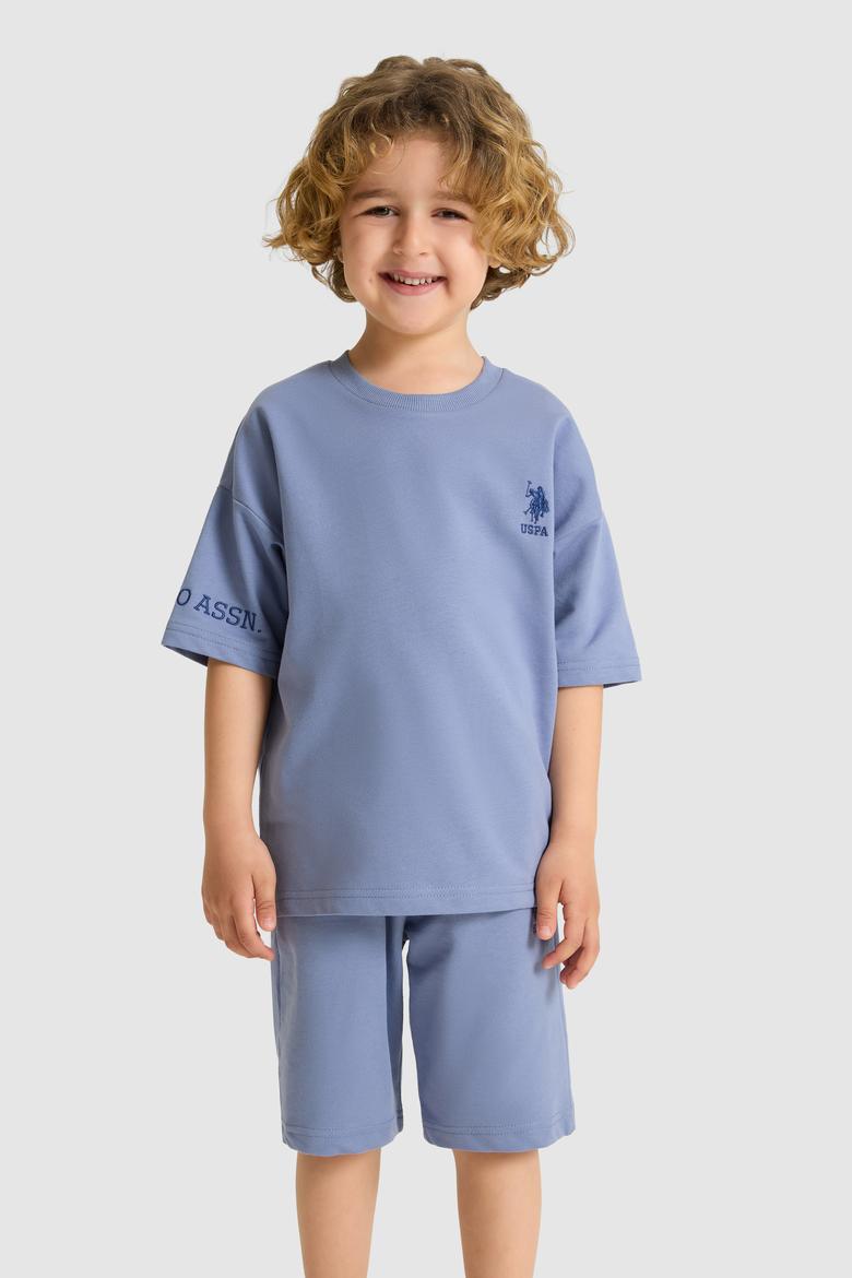 Erkek Çocuk İndigo Pijama Takımı - 50327090001