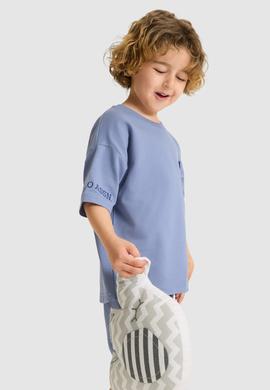Erkek Çocuk İndigo Pijama Takımı - 50327090001