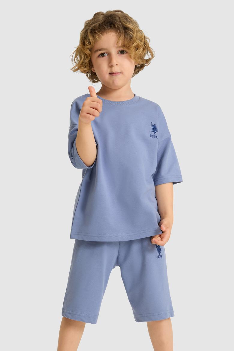 Erkek Çocuk İndigo Pijama Takımı - 50327090001