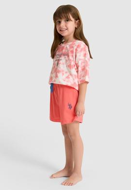 Kız Çocuk Somon Pijama Takımı - 50326614005