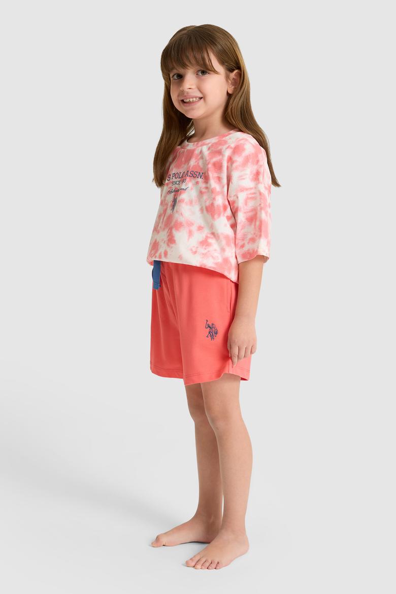 Kız Çocuk Somon Pijama Takımı - 50326614005