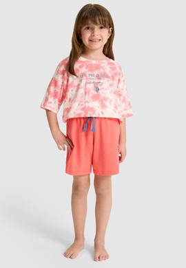 Kız Çocuk Somon Pijama Takımı - 50326614005