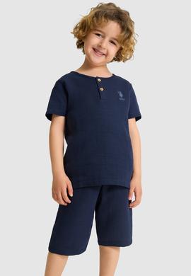Erkek Çocuk Lacivert Pijama Takımı - 50327343014