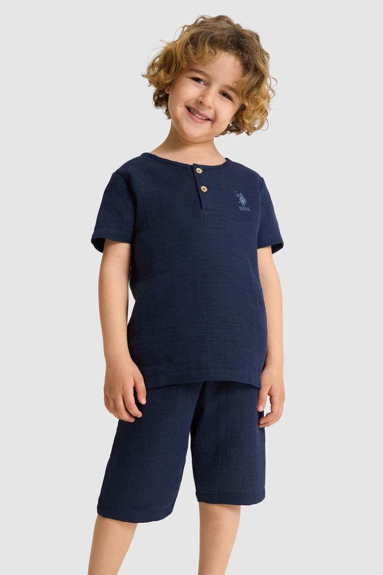 Erkek Çocuk Lacivert Pijama Takımı - 50327343014