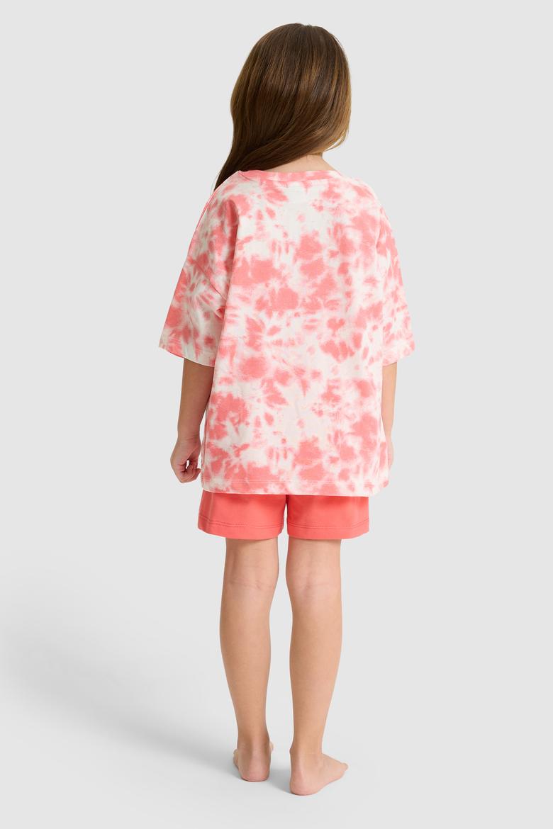Kız Çocuk Somon Pijama Takımı - 50326614005