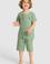 Erkek Çocuk Yeşil Pijama Takımı