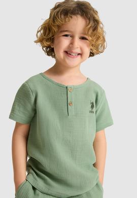 Erkek Çocuk Yeşil Pijama Takımı - 50327343008