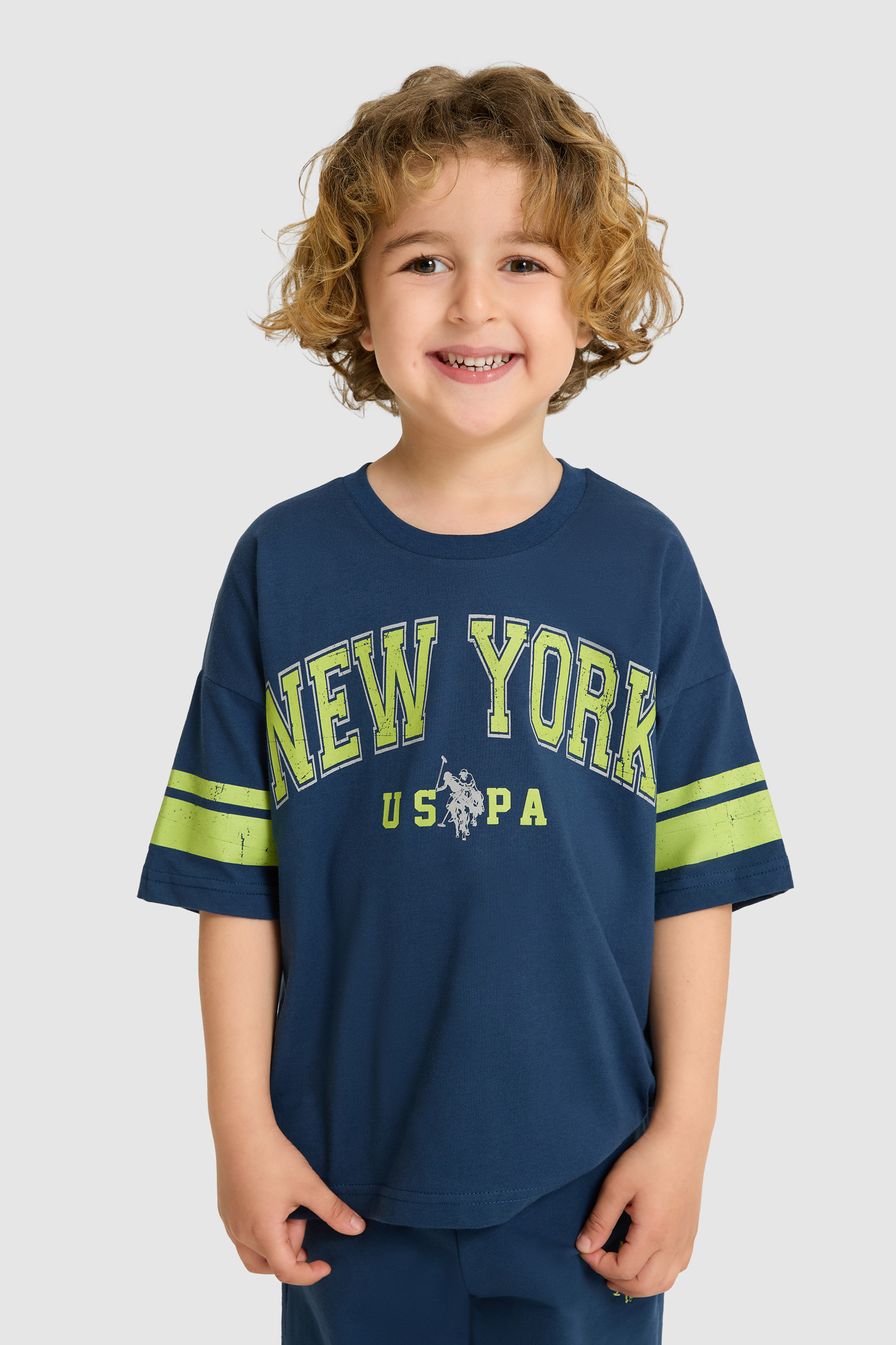 Erkek Çocuk Koyu İndigo Pijama Takımı - 50326860003