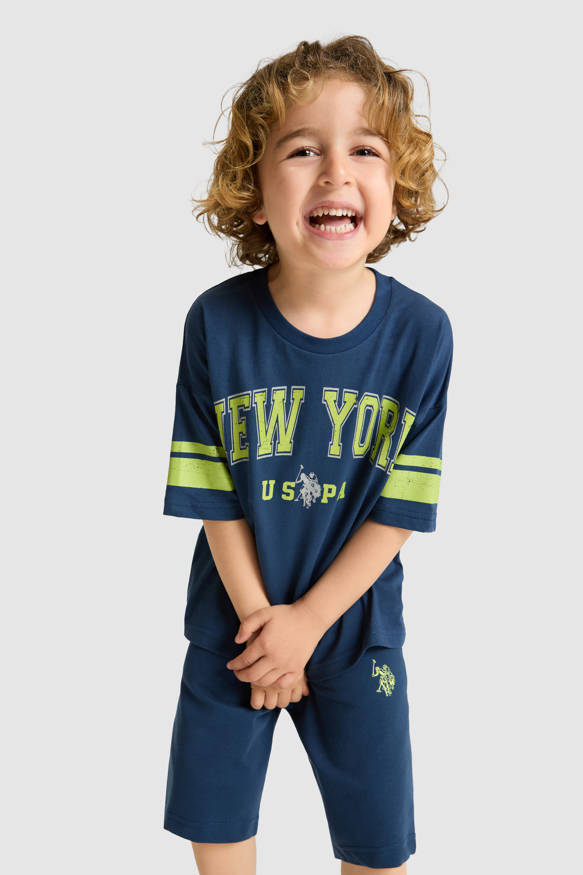 Erkek Çocuk Koyu İndigo Pijama Takımı - 50326860003
