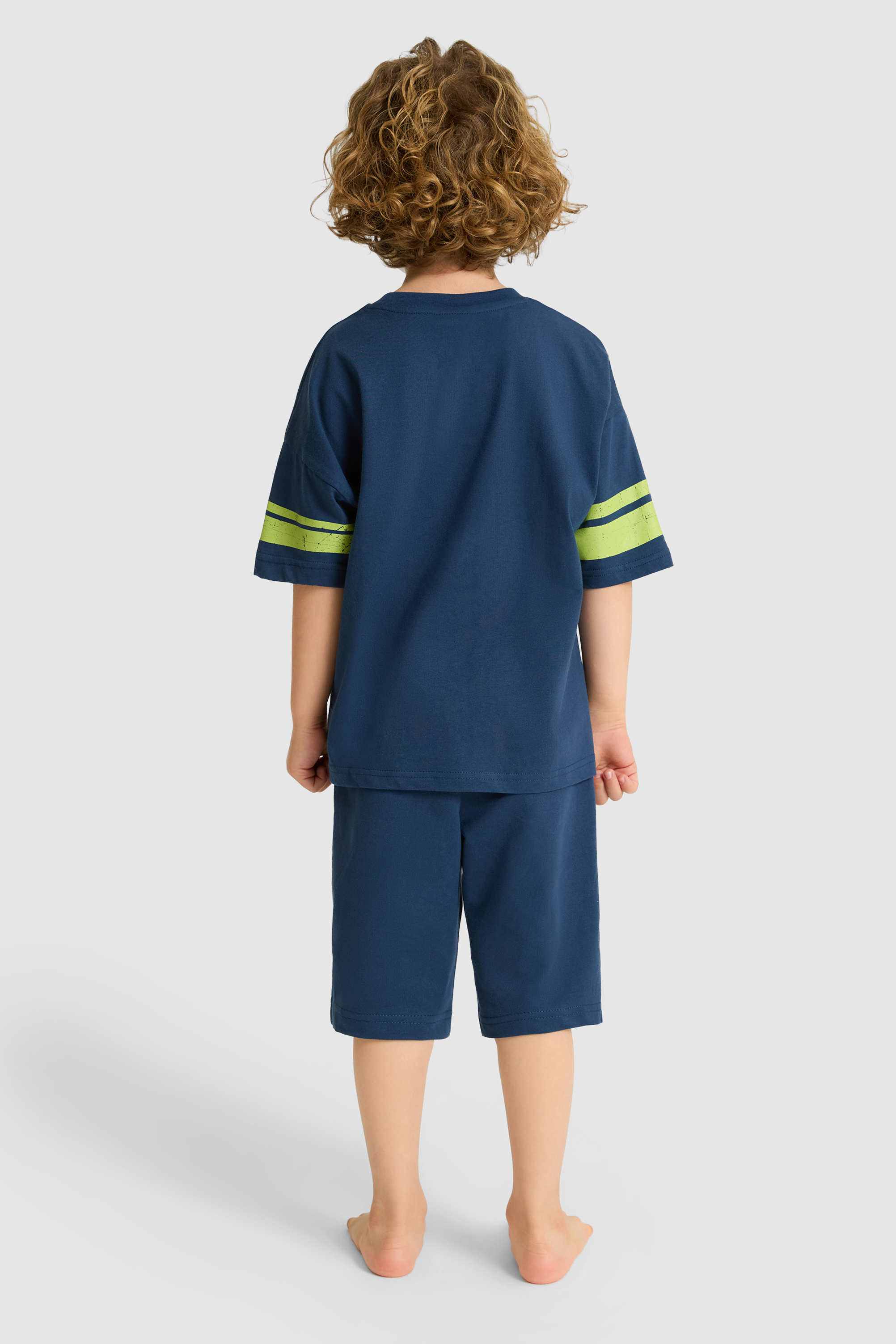 Erkek Çocuk Koyu İndigo Pijama Takımı - 50326860003