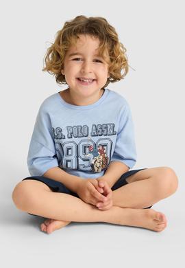 Erkek Çocuk Mavi Pijama Takımı - 50327363008