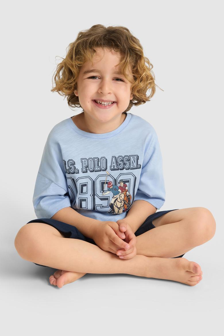 Erkek Çocuk Mavi Pijama Takımı - 50327363008