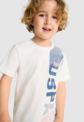 Erkek Çocuk Beyaz Pijama Takımı - 50327220001