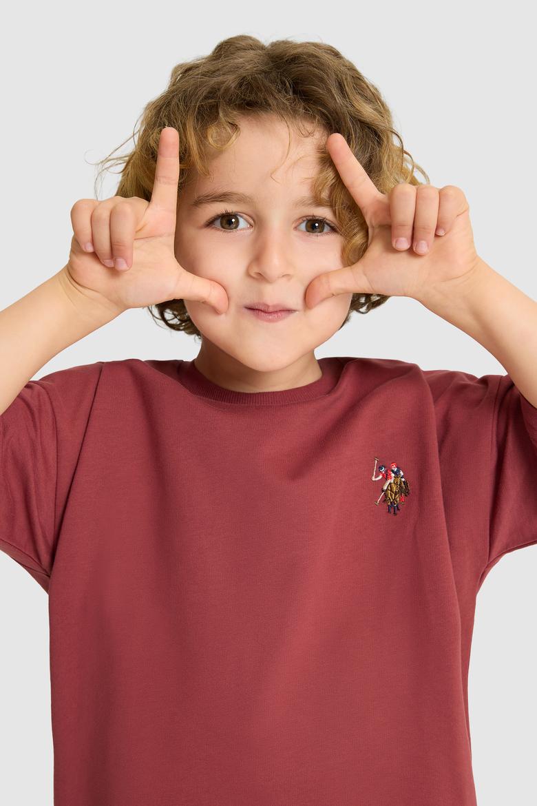 Erkek Çocuk Bordo Pijama Takımı - 50327093001