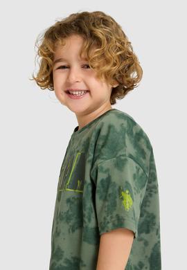 Erkek Çocuk Koyu Yeşil Pijama Takımı - 50327322003