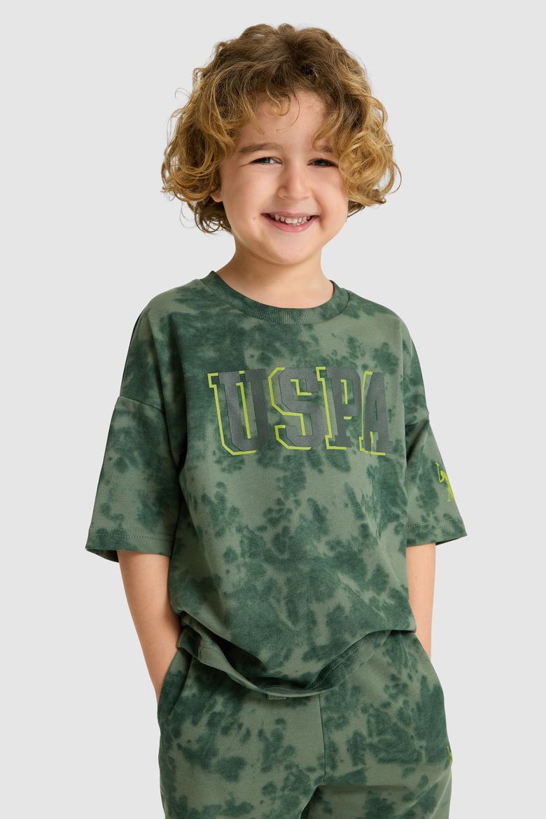 Erkek Çocuk Koyu Yeşil Pijama Takımı - 50327322003