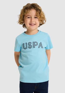 Erkek Çocuk Aqua Bisiklet Yaka Basic Tişört - 50325556002
