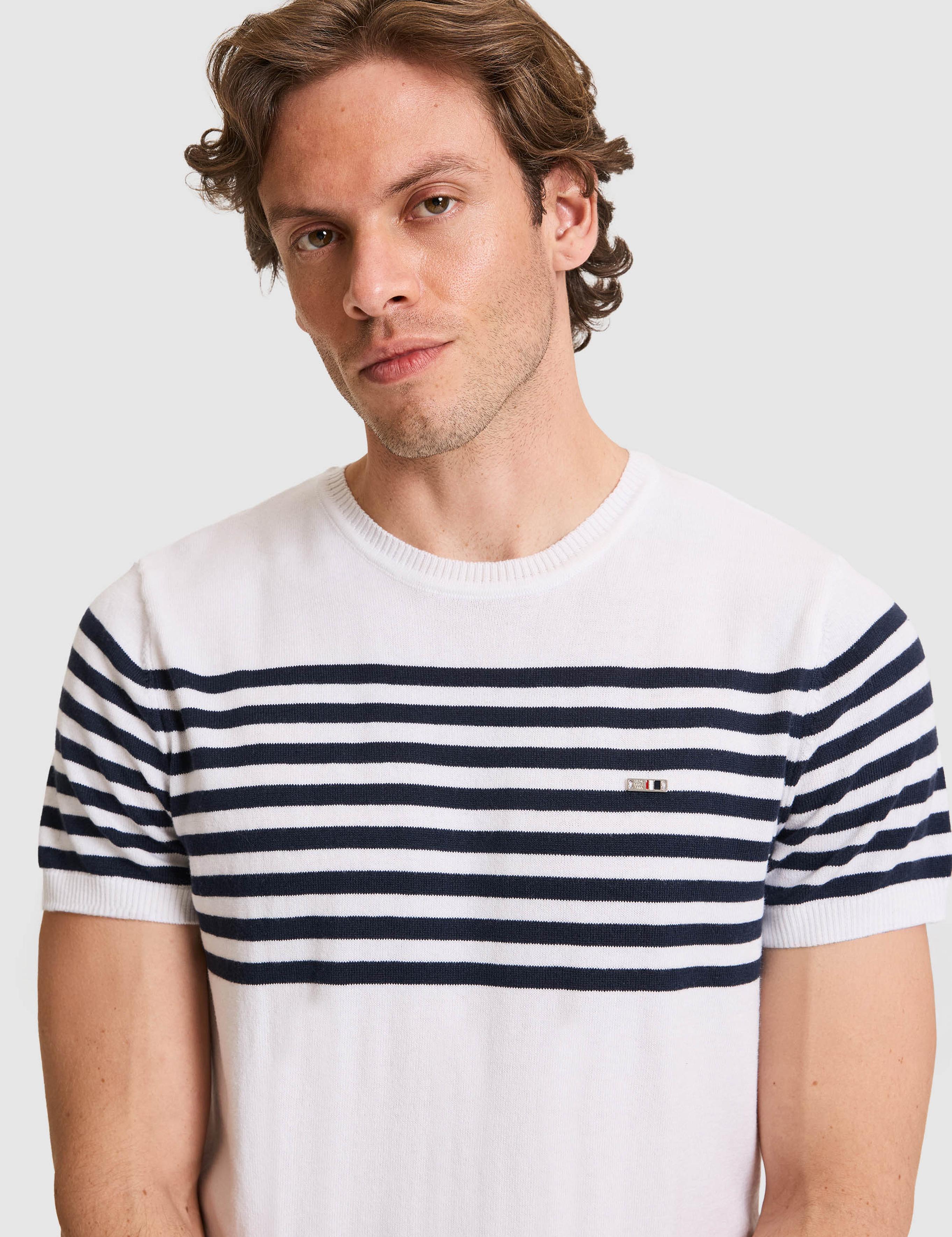تی شرت یقه گرد اندامی مردانه یو اس پولو | U.S. Polo Assn. - تصویر 2
