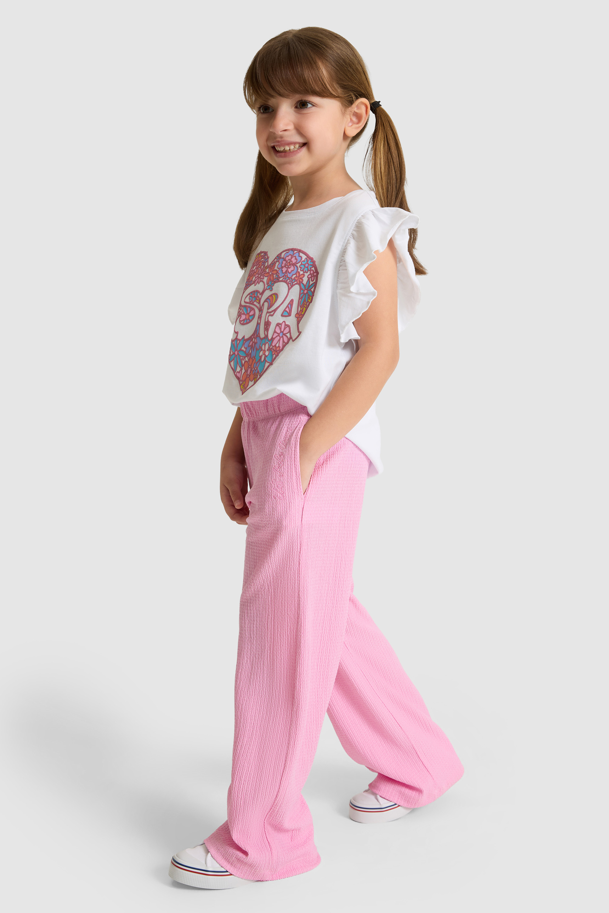 Kız Çocuk Pembe Eşofman Altı - 50325662004