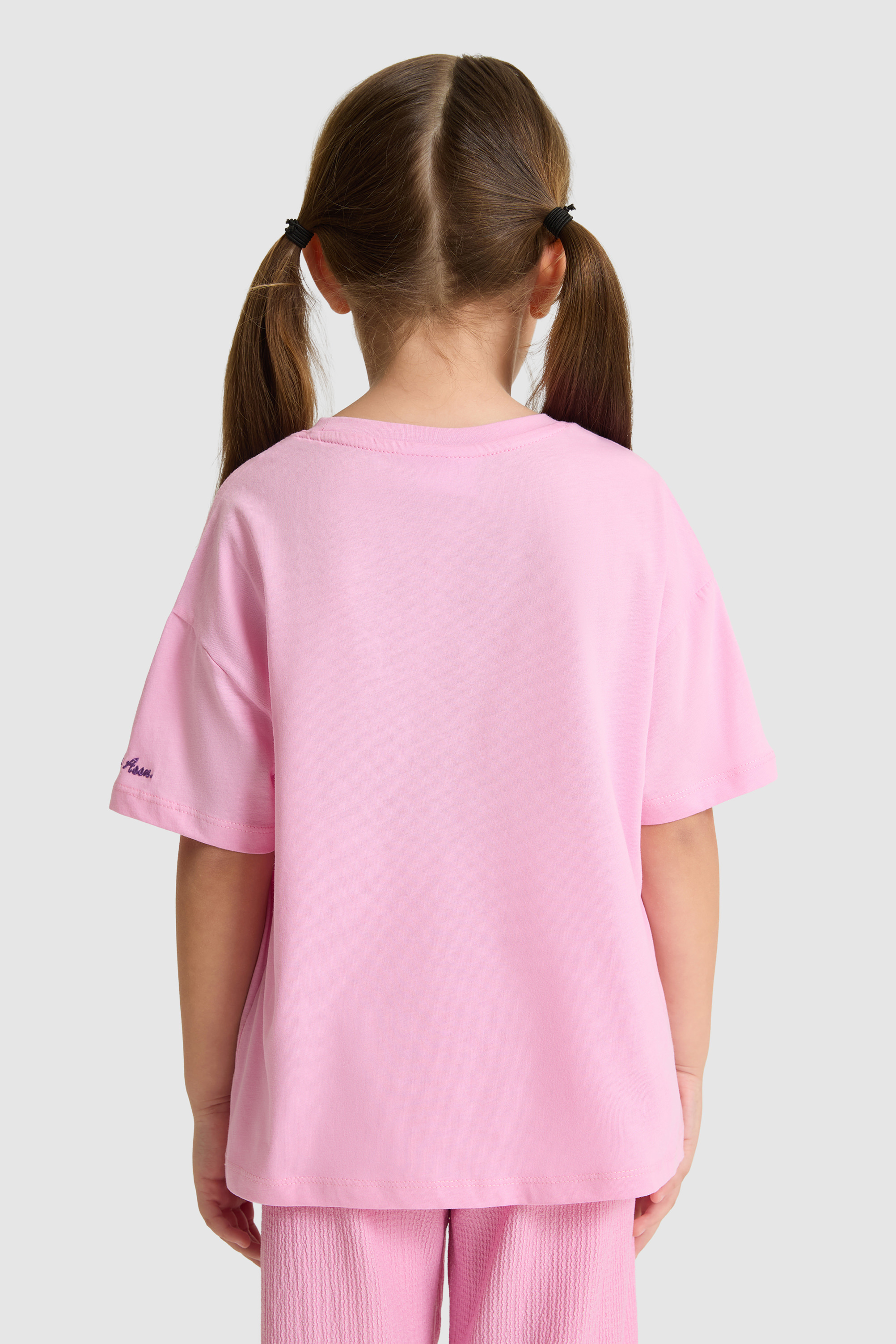 Kız Çocuk Pembe Tişört - 50325698032