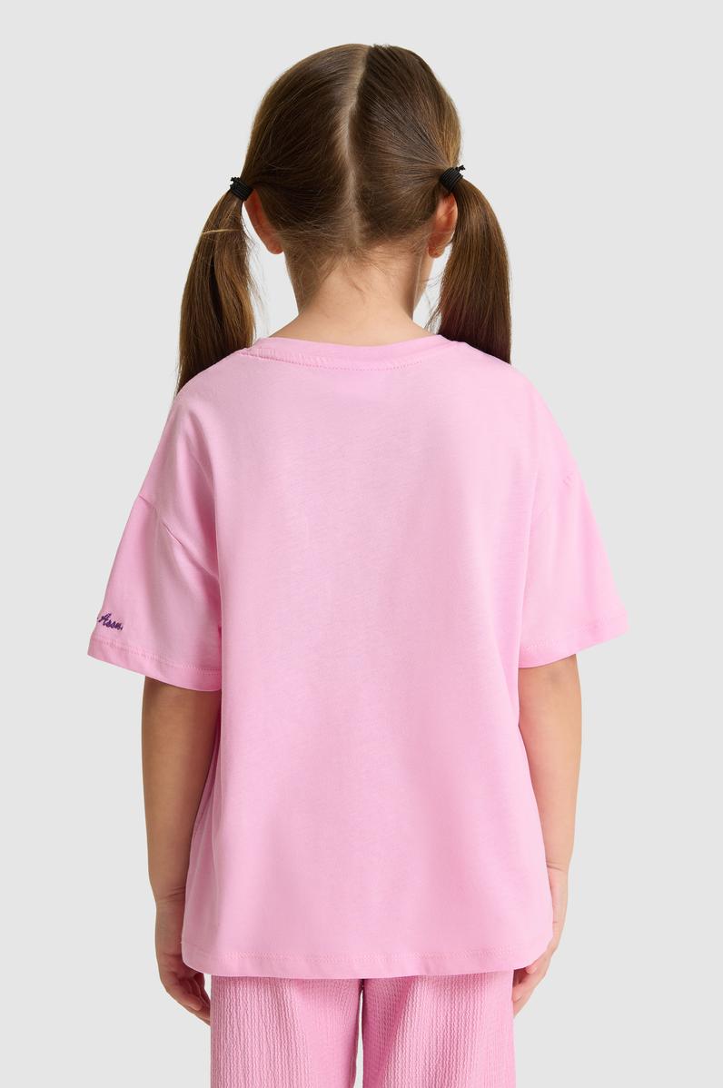 Kız Çocuk Pembe Tişört