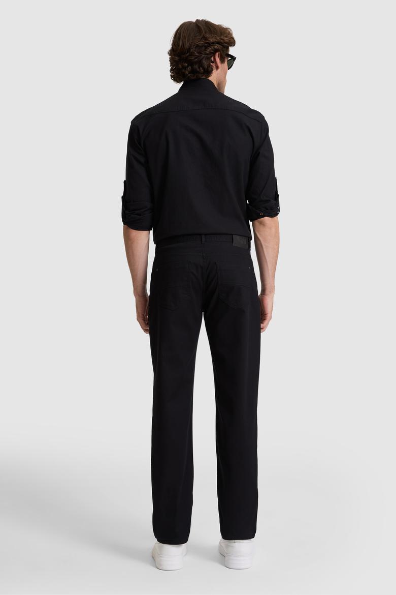 Erkek Siyah Kanvas / Chino Pantolon - 50322308144