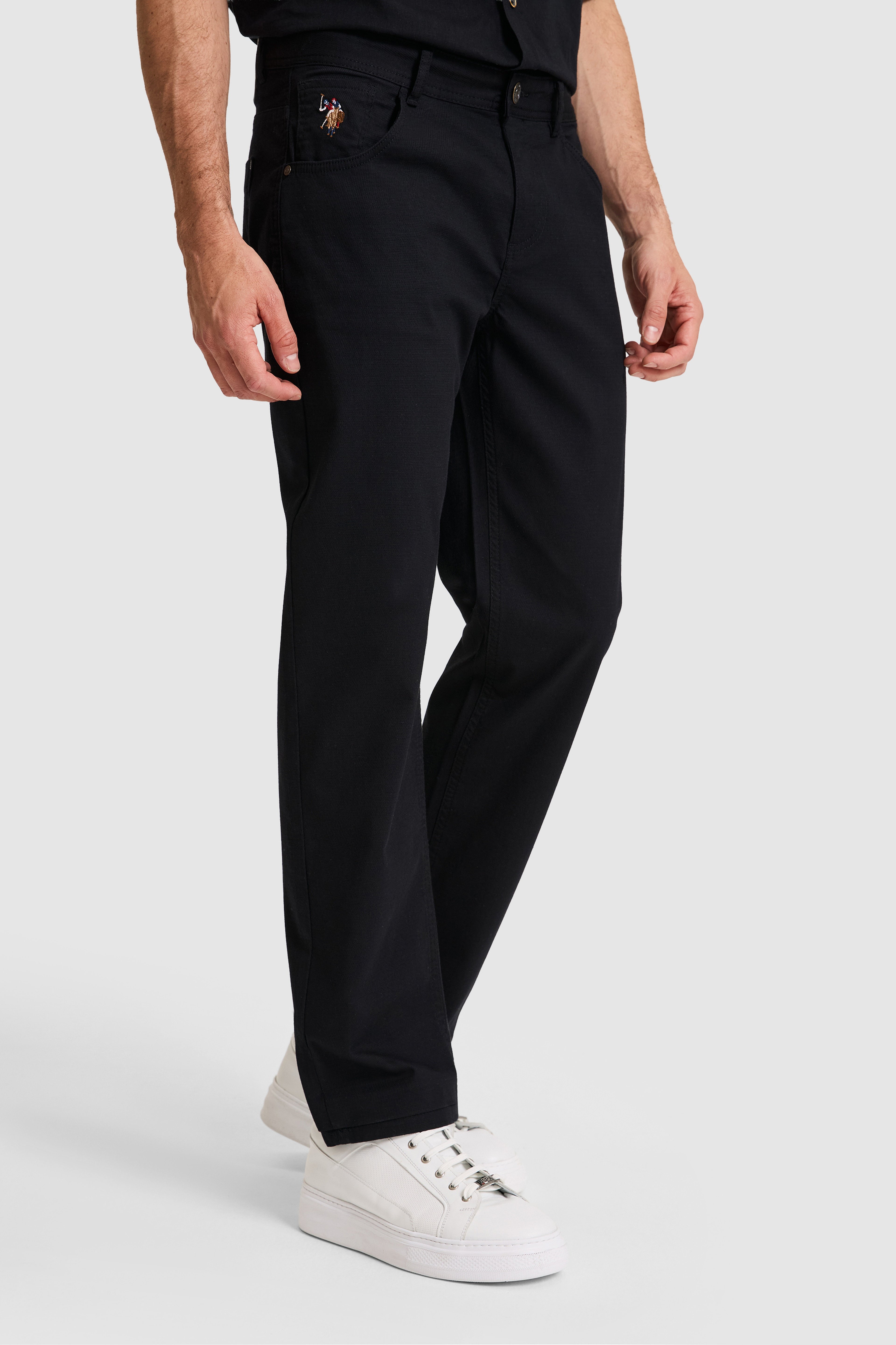 Erkek Regular Fit Taş Kanvas / Chino Pantolon - Image 5