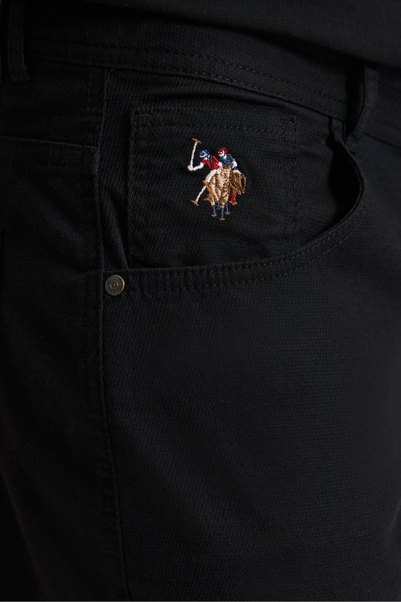 Erkek Siyah Kanvas / Chino Pantolon - 50322308144