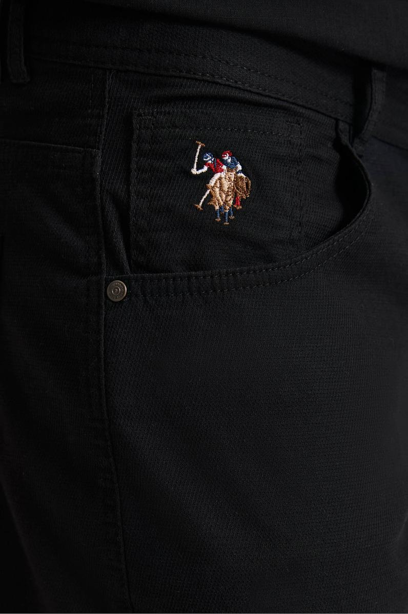 Erkek Siyah Kanvas / Chino Pantolon
