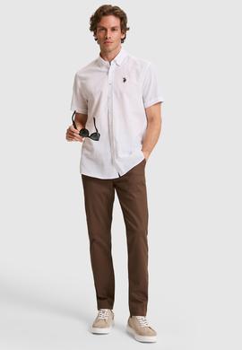 Erkek Kahverengi Kanvas / Chino Pantolon - 50322310136