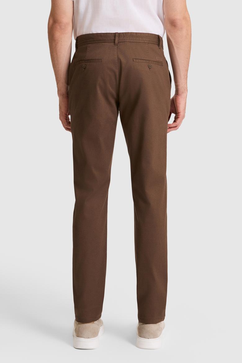 Erkek Kahverengi Kanvas / Chino Pantolon - 50322310136
