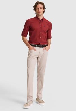 Erkek Taş Kanvas / Chino Pantolon - 50322308200