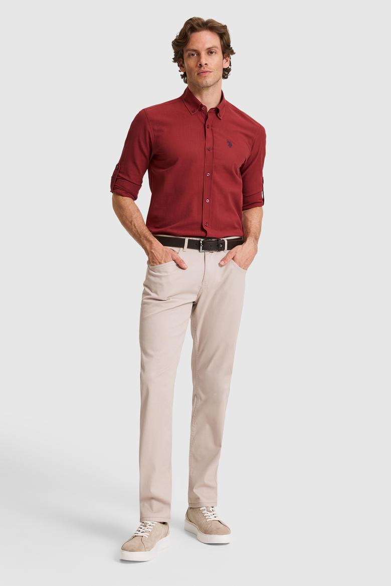 Erkek Taş Kanvas / Chino Pantolon
