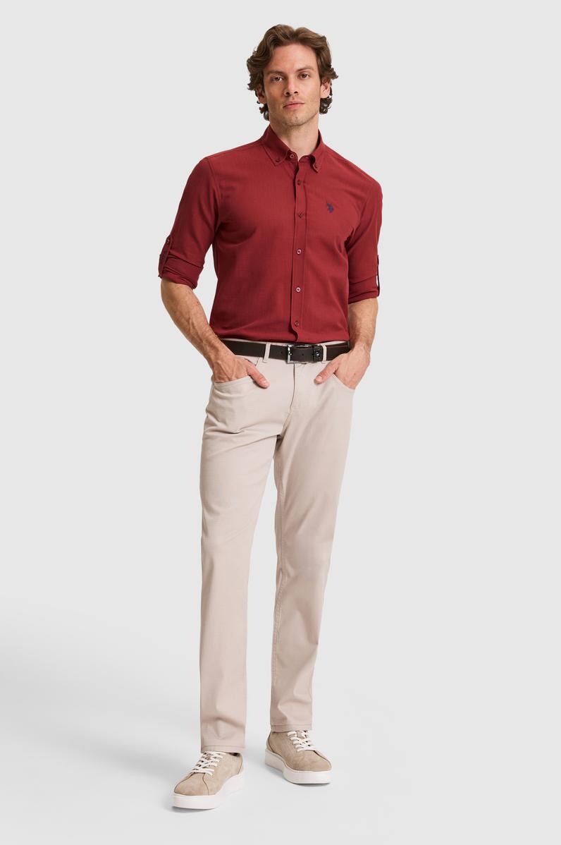 Erkek Taş Kanvas / Chino Pantolon