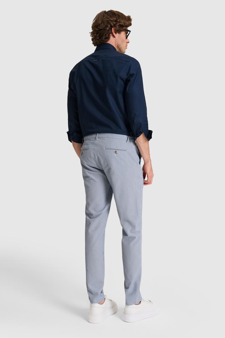 Erkek Lacivert Kanvas Pantolon - 50322361101