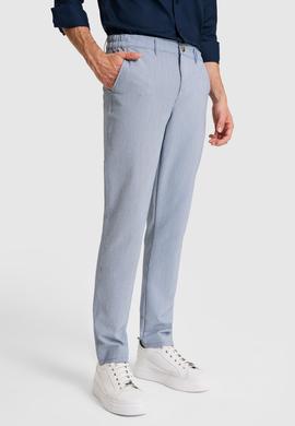 Erkek Lacivert Kanvas Pantolon - 50322361101