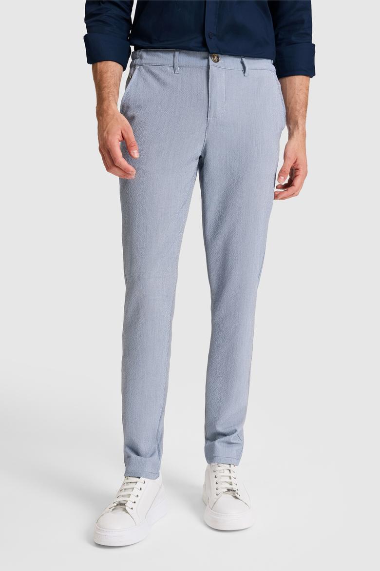 Erkek Lacivert Kanvas Pantolon - 50322361101