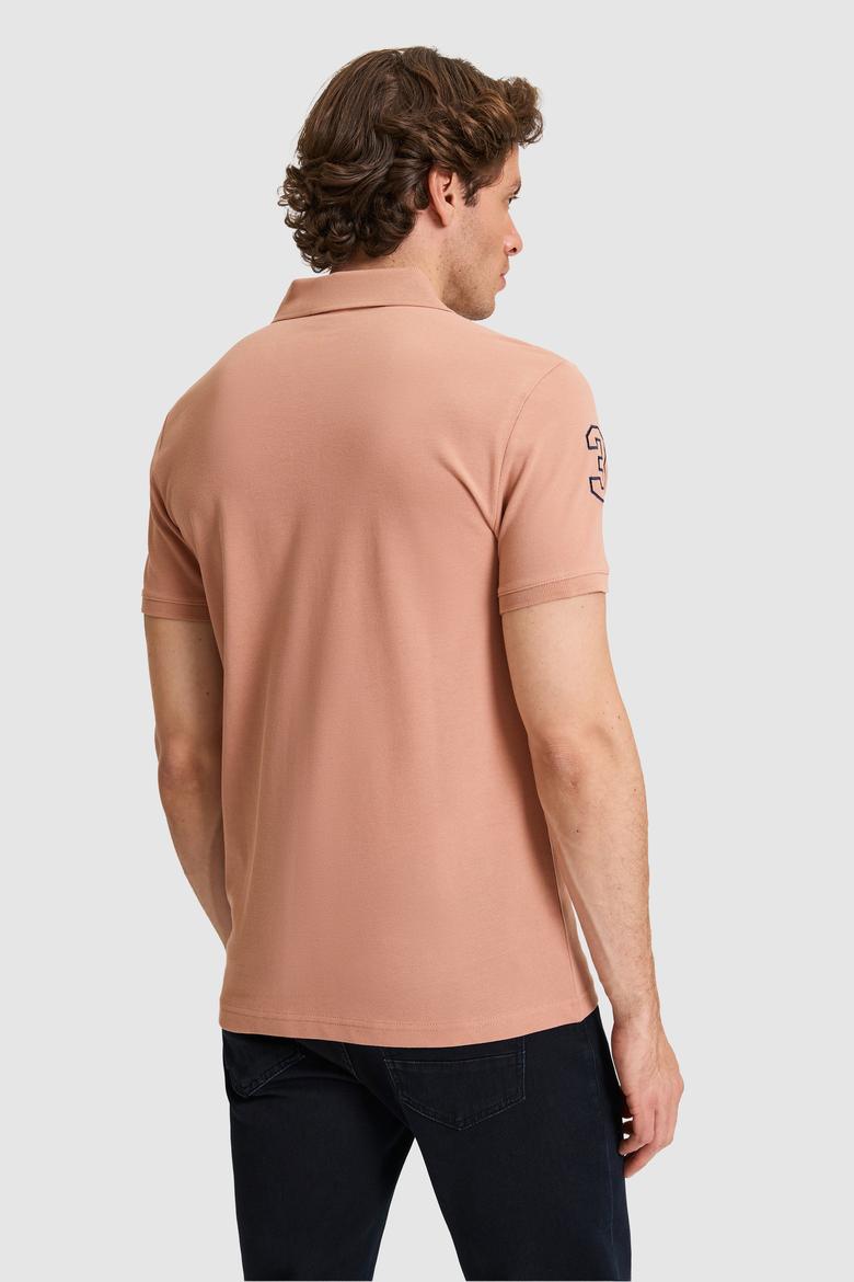 Erkek Pudra Basic Tişört - 50326920144