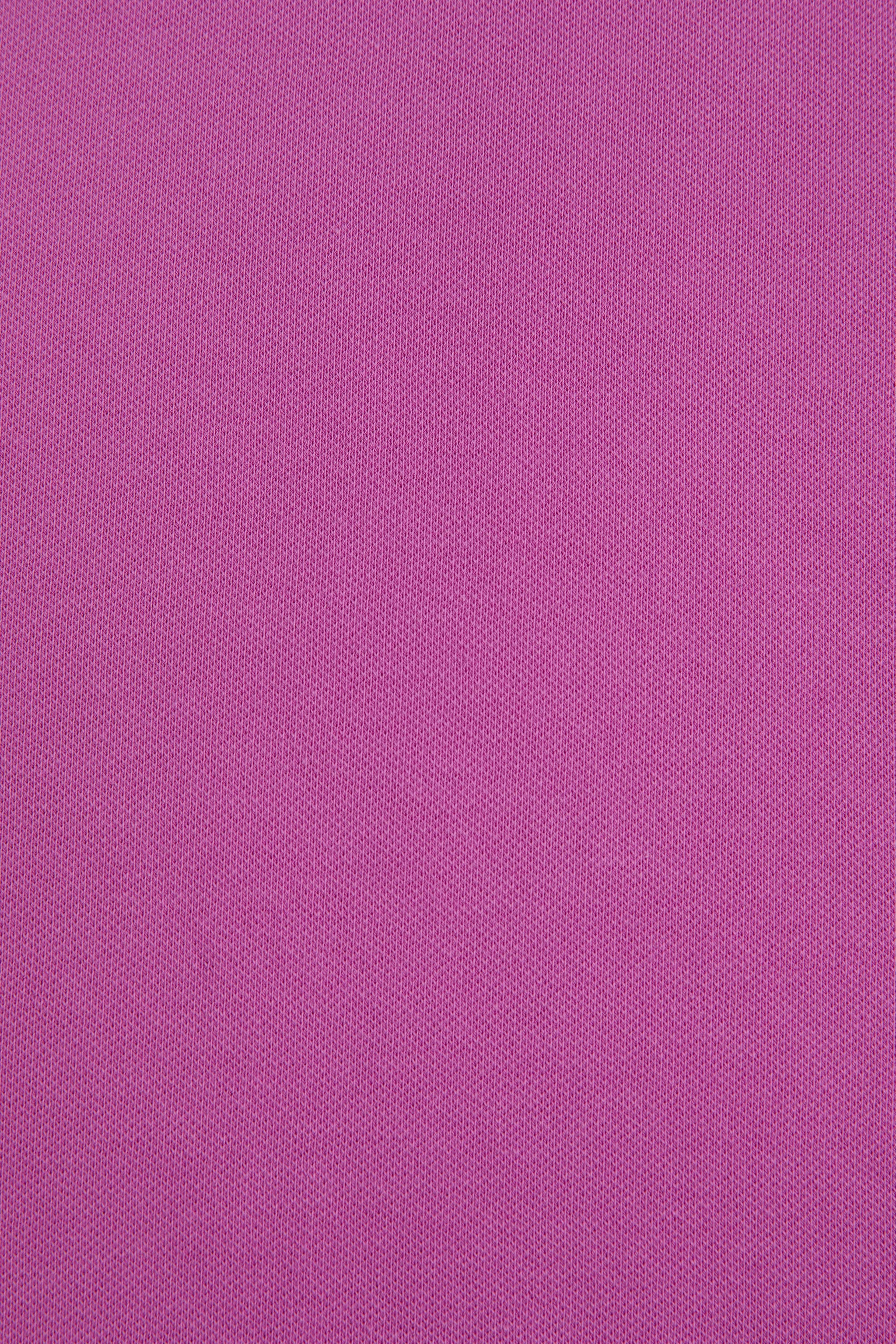Erkek Menekşe Basic Polo Yaka Tişört - Image 7
