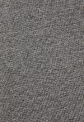 Erkek Gri Melanj Basic Sweatshirt - 50269426116