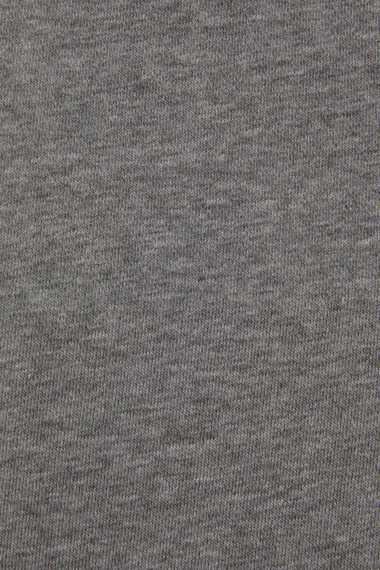 Erkek Gri Melanj Basic Sweatshirt - 50269426116