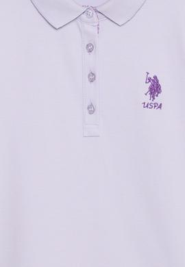 Kız Çocuk Lila Basic Tişört - 50320287034