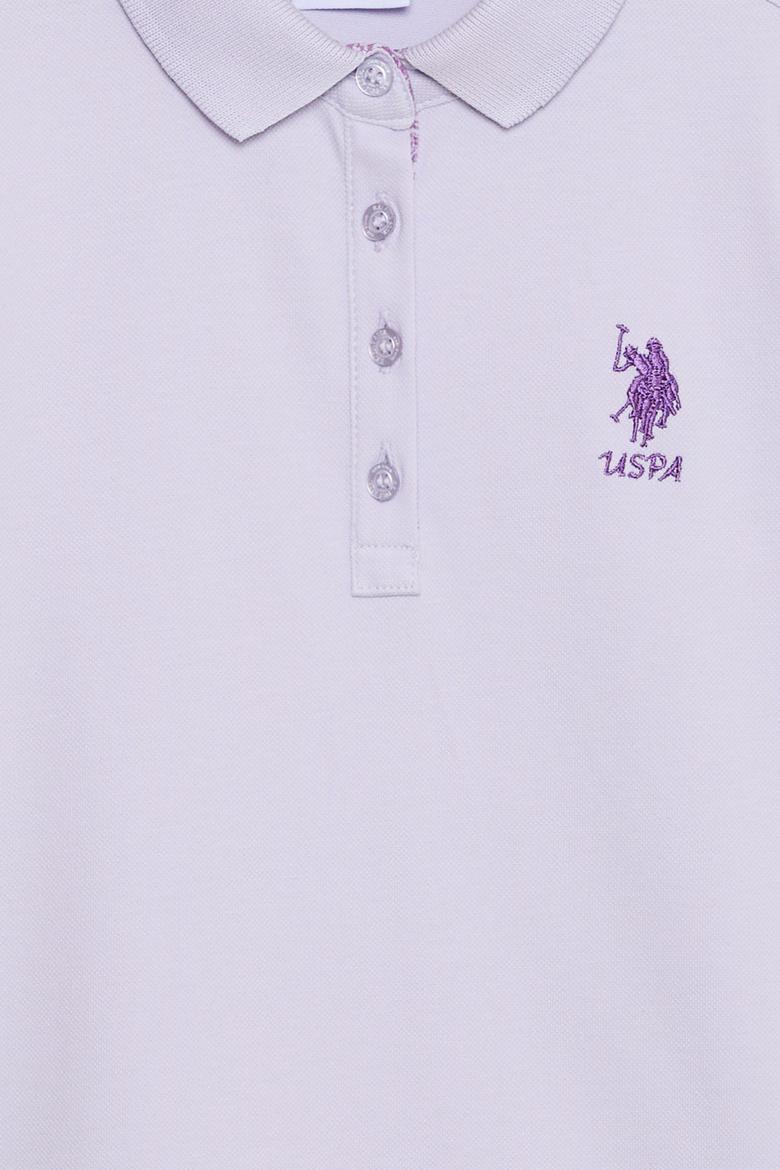 Kız Çocuk Lila Basic Tişört - 50320287034
